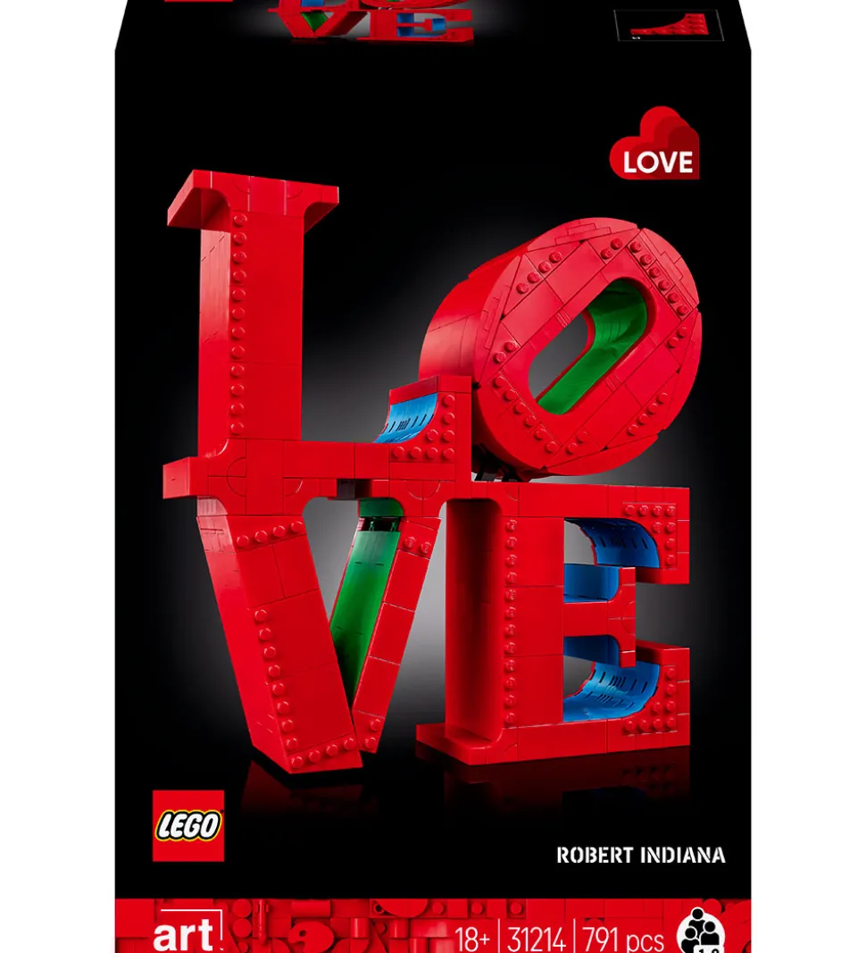 LEGO® Art - Love 31214 - 791 Dele