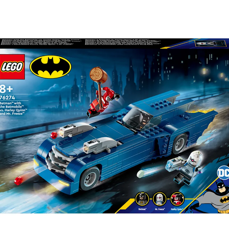 LEGO® Batman - Batman Og Batmobile Mod Harle... 76274 - 435 Dele