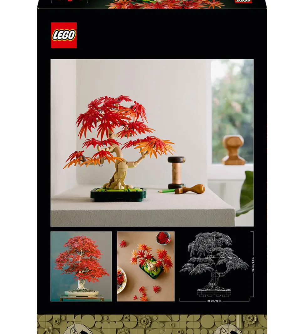 LEGO® Botanicals - Bonsaitræ: Japansk løn 10348 - 474 dele