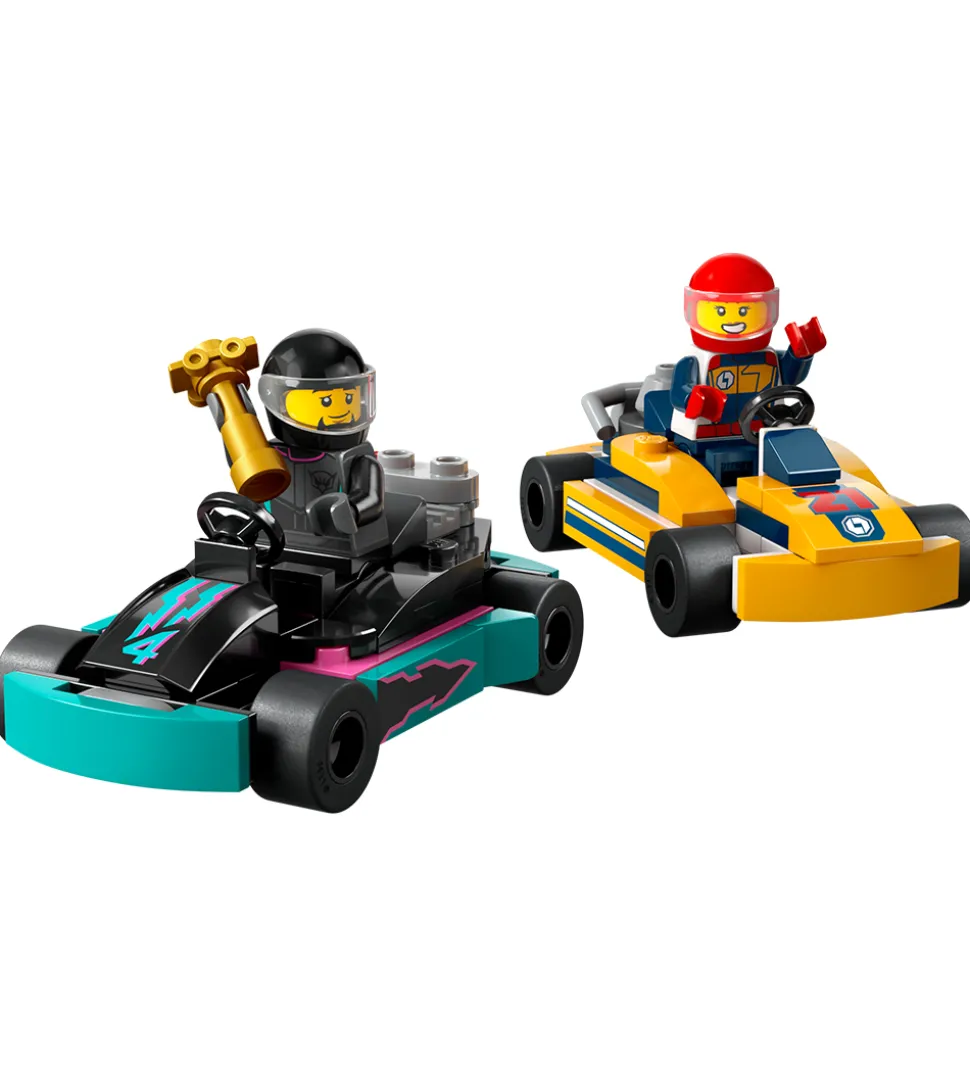 LEGO® City - Gokarts Og Racerkørere 60400 - 99 Dele