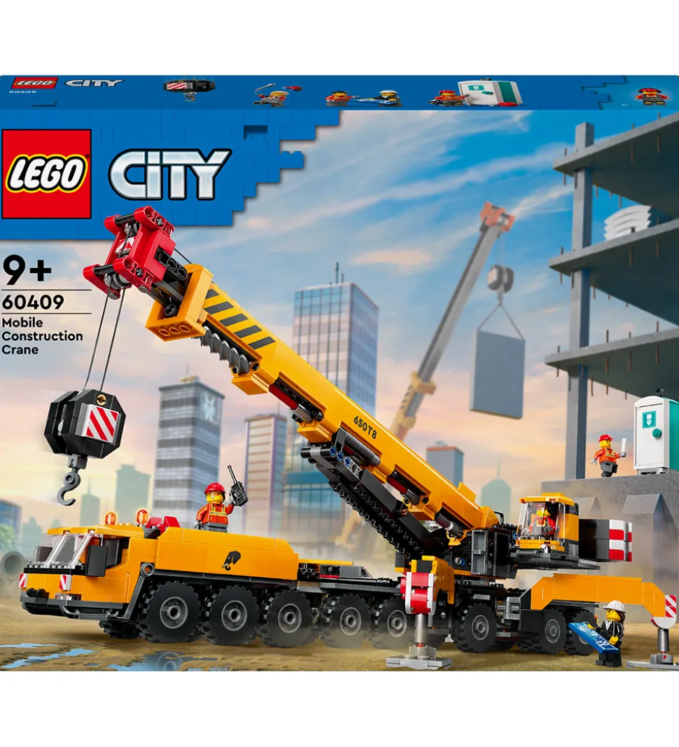 LEGO® City - Gul Mobil Byggekran 60409 - 1116 Dele