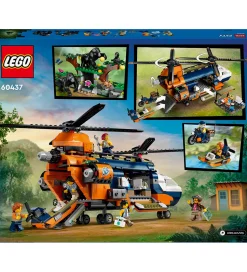 LEGO® City - Jungleeventyr - Helikopter Og E... 60437 - 881 Dele