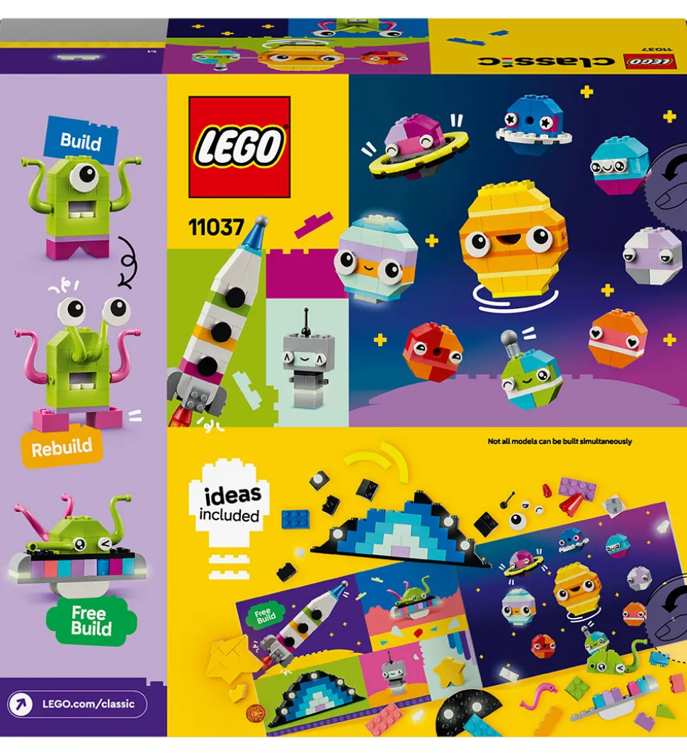 LEGO® Classic - Kreative Planeter 11037 - 450 Dele