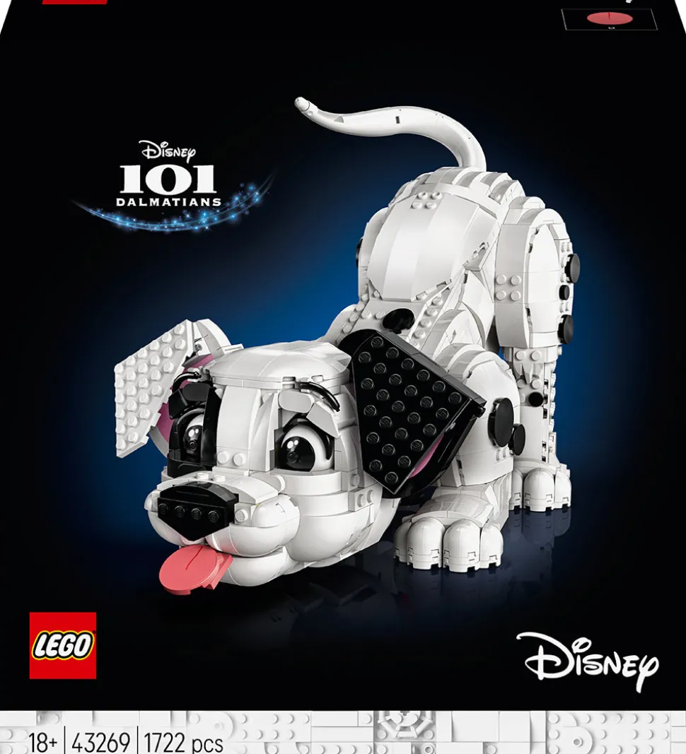 LEGO® Disney - Hvalp Fra 101 Dalmatinere 43269 - 1722 Dele