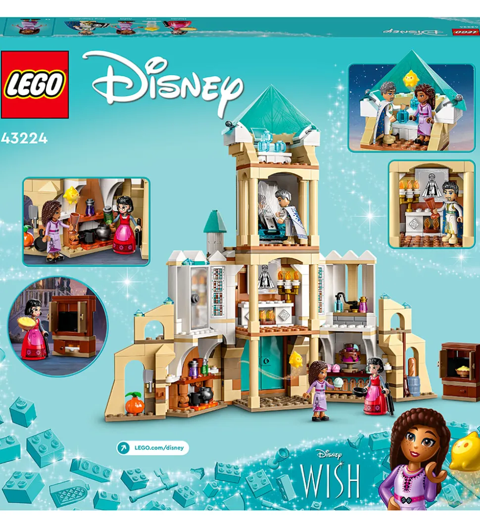 LEGO® Disney - Ønsket - Kong Magnificos Slot - 43224 - 613 Dele