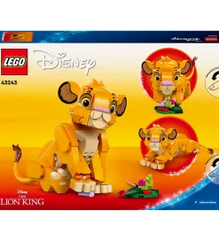 LEGO® Disney - Simba Som Unge - Løvernes Konge 43243 - 222 Dele