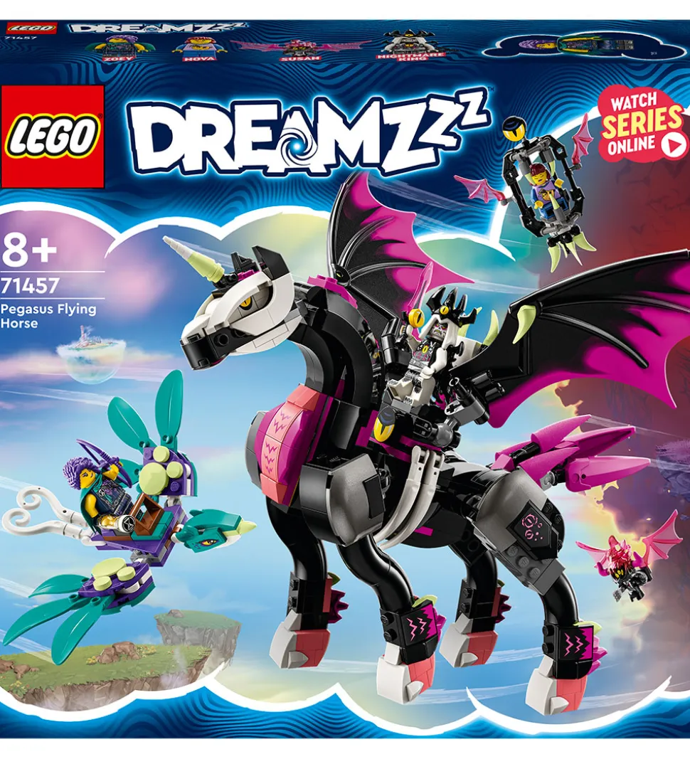 LEGO® DREAMZzz - Flyvende Pegasus-hest 71457 - 482 Dele