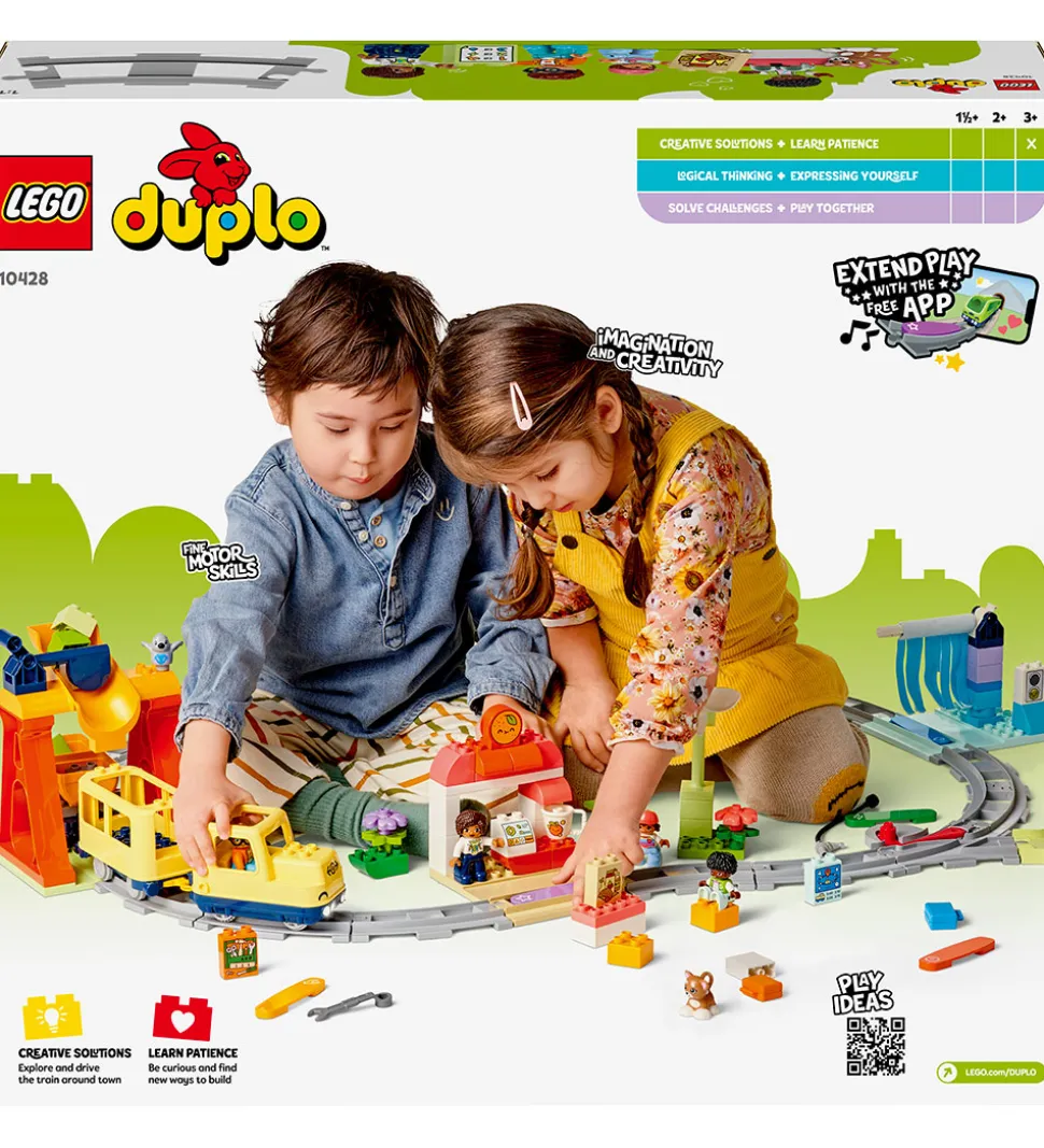 LEGO® DUPLO - Stort Interaktivt Lokalbanetog 10428 - 103 Dele