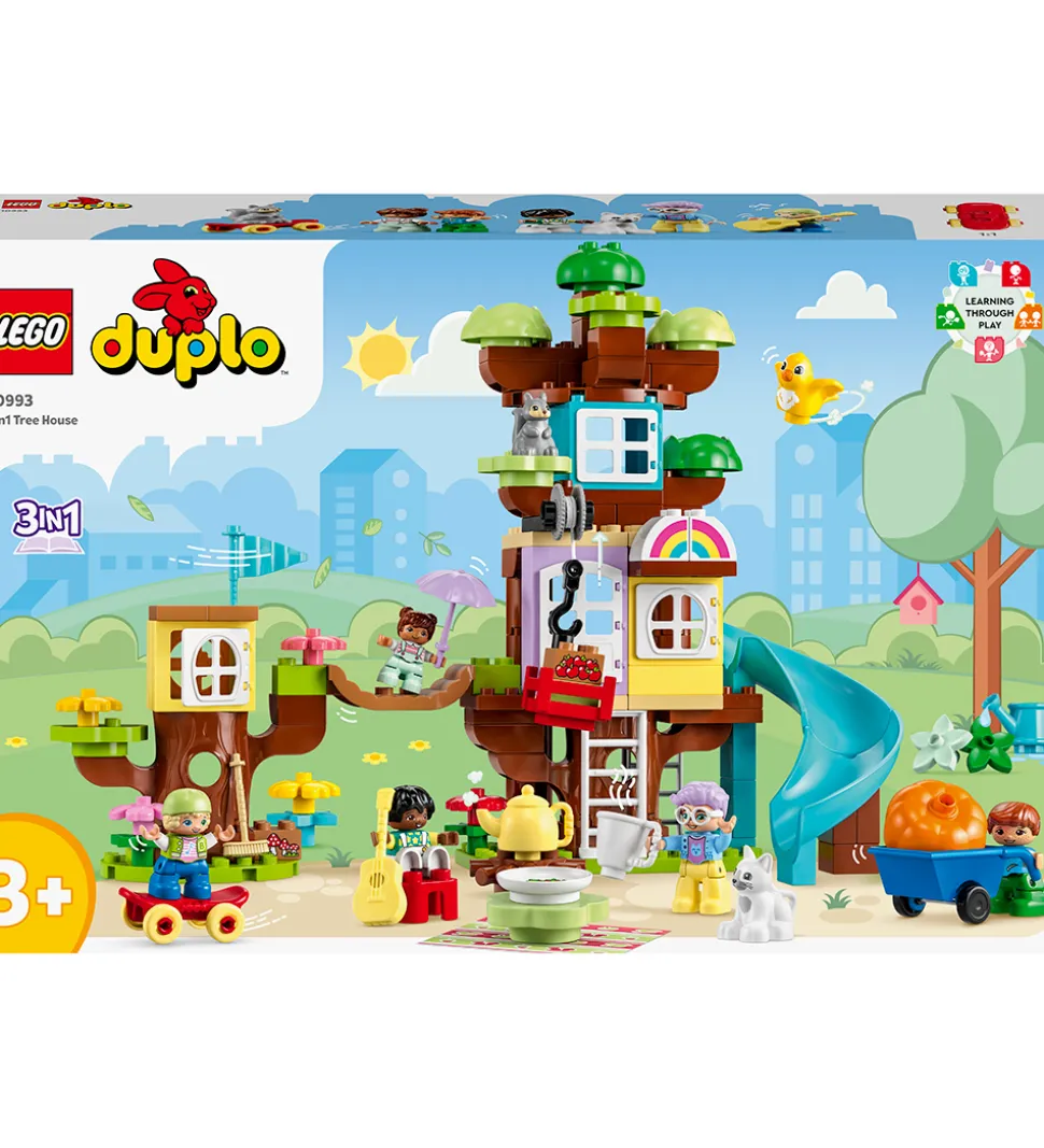 LEGO® DUPLO® - Trætophus 10993 - 3-i-1 - 126 Dele