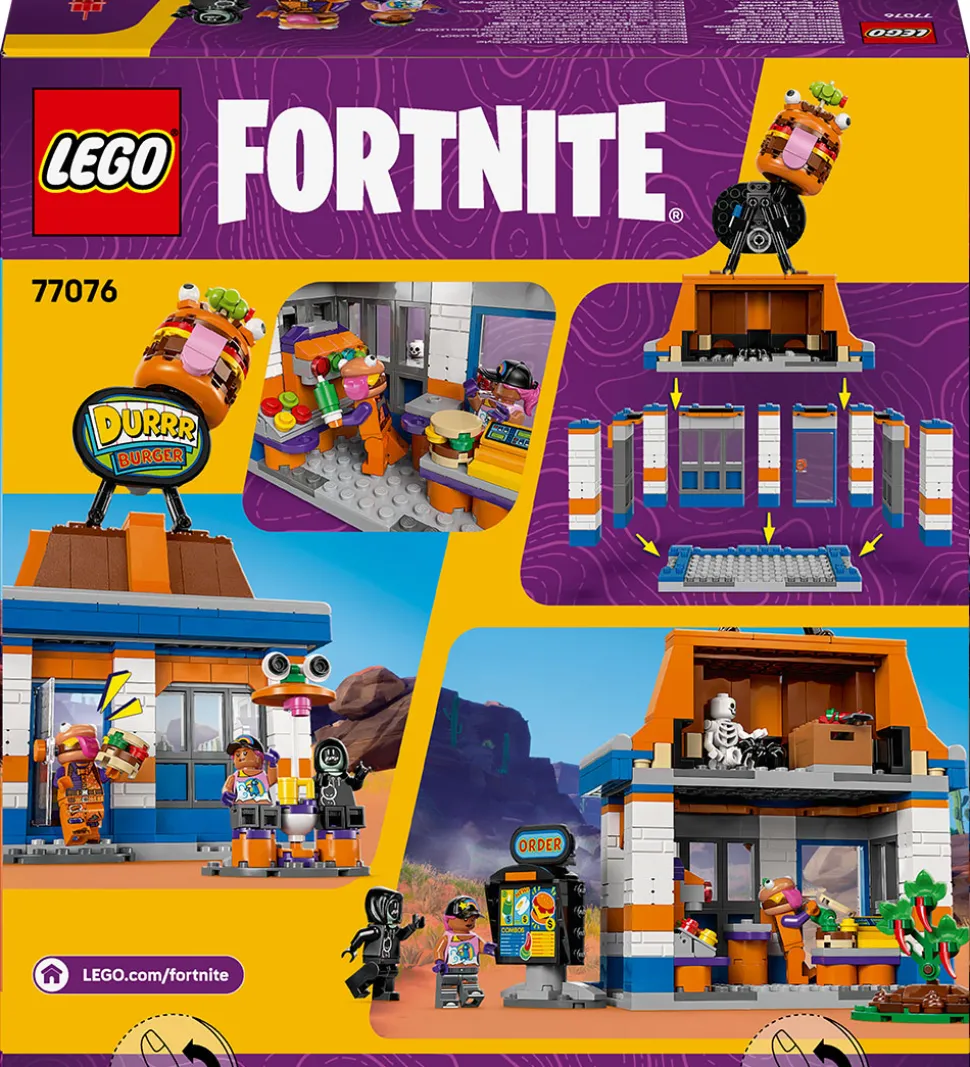 LEGO® Fortnite - Durrr Burger-restaurant 77076 - 546 dele