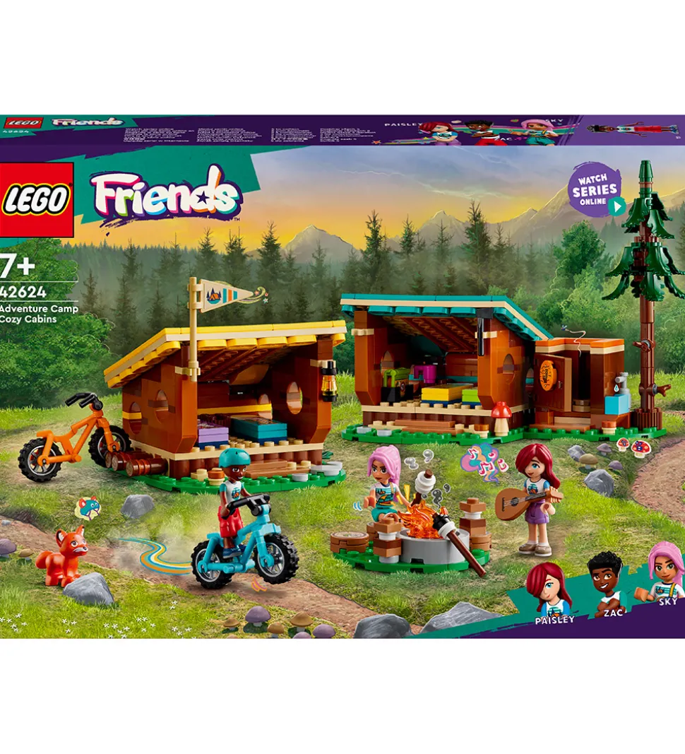 LEGO® Friends - Adventure Camp - Hyggelige H... 42624 - 437 Dele