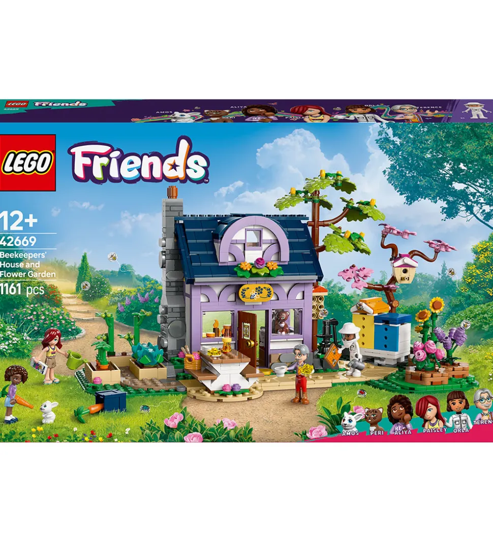 LEGO® Friends - Biavlerhus Og Blomsterhave 42669 - 1161 Dele