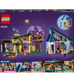 LEGO® Friends - Olly Og Paisleys Huse 42620 - 1126 Dele