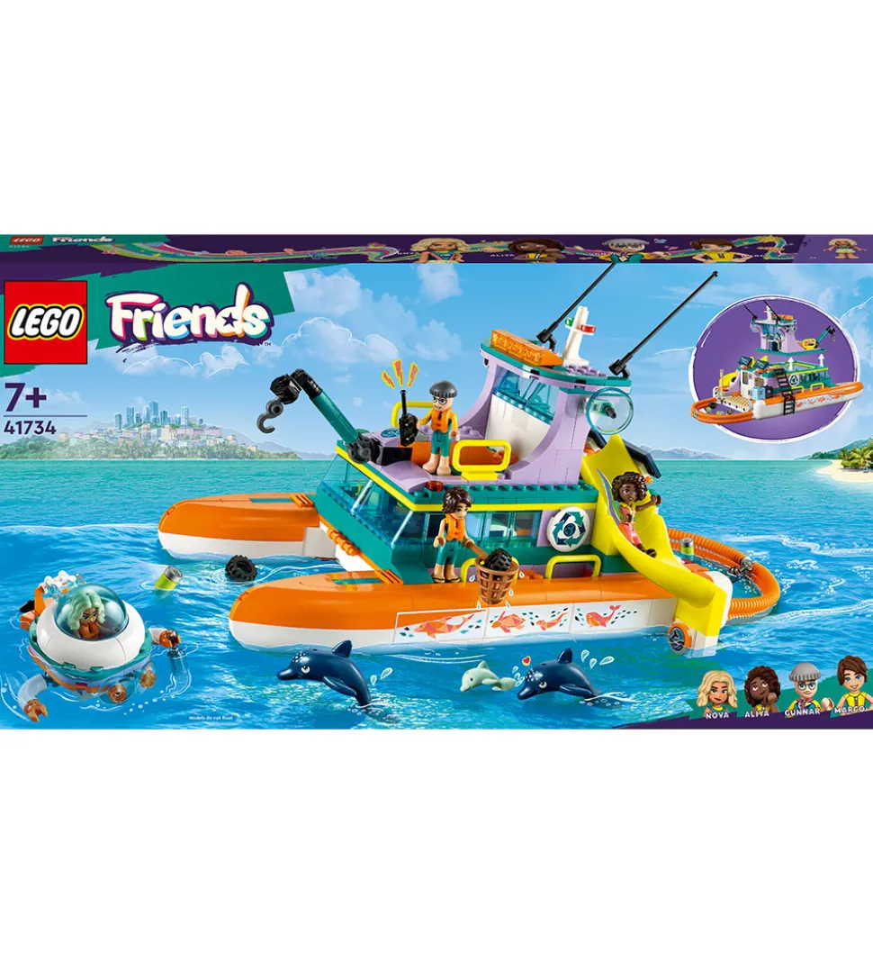 LEGO® Friends - Redningsbåd 41734 - 717 Dele