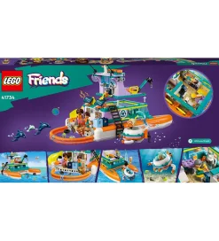 LEGO® Friends - Redningsbåd 41734 - 717 Dele