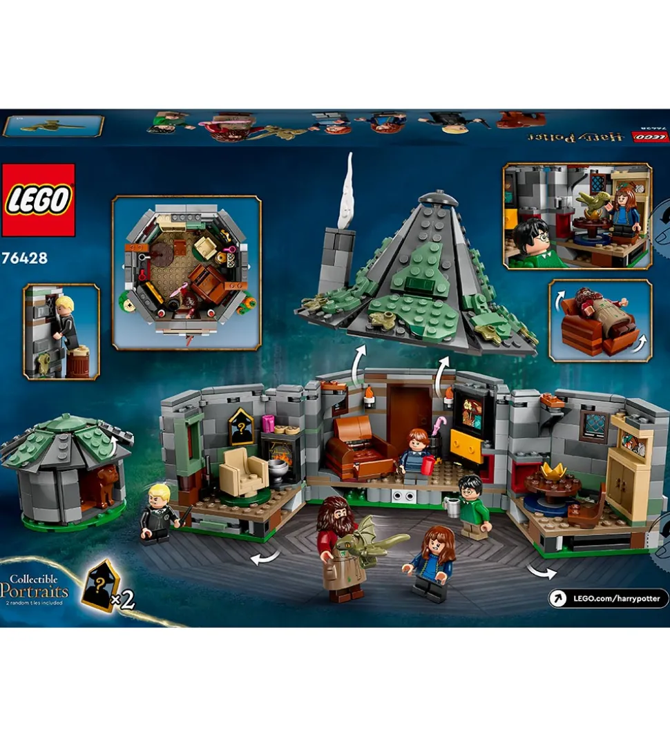 LEGO® Harry Potter - Hagrids Hytte: Et Uvent... 76428 - 896 Dele