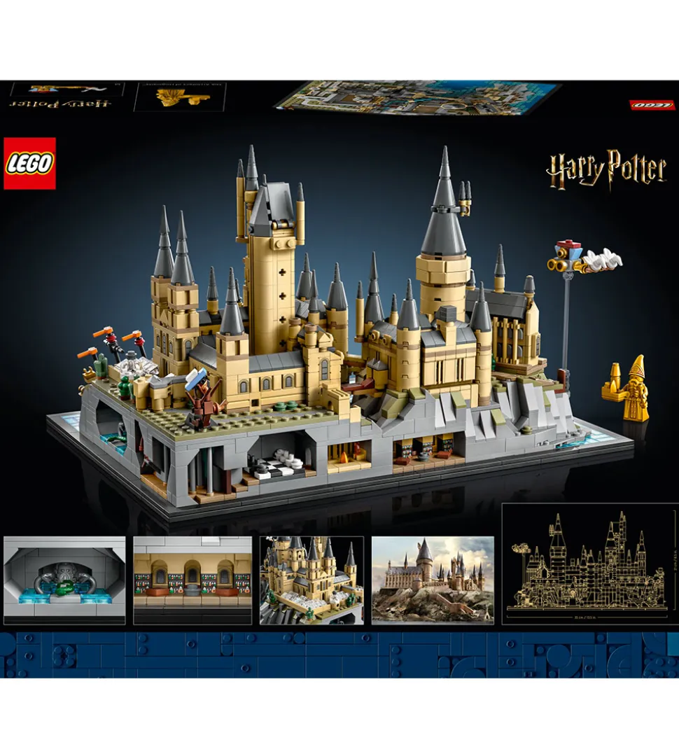 LEGO® Harry Potter - Hogwarts-Slottet og Om... 76419 - 2660 Dele