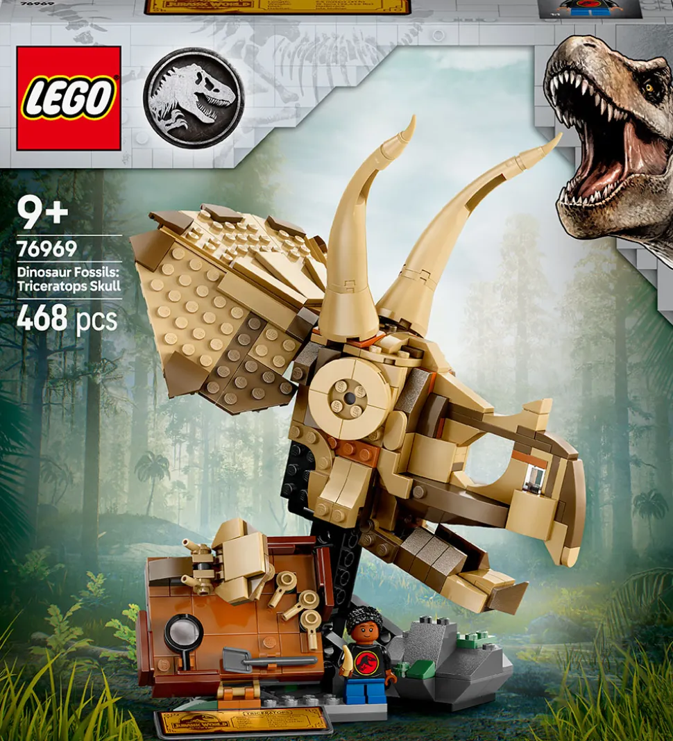 LEGO® Jurassic World - Dinosaurfossiler: Tri... 76969 - 468 Dele