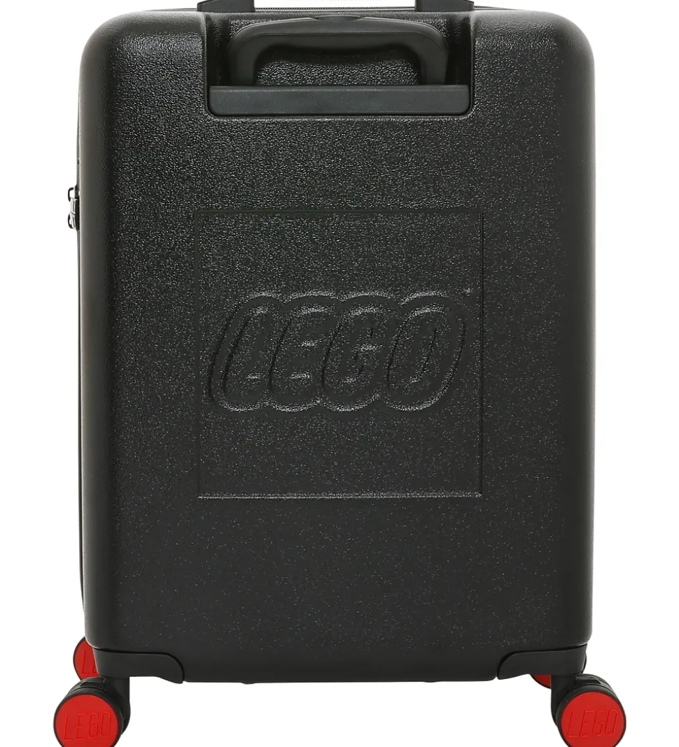 LEGO® Kuffert - Brick 2x2 - 20" - Sort/Bright Red