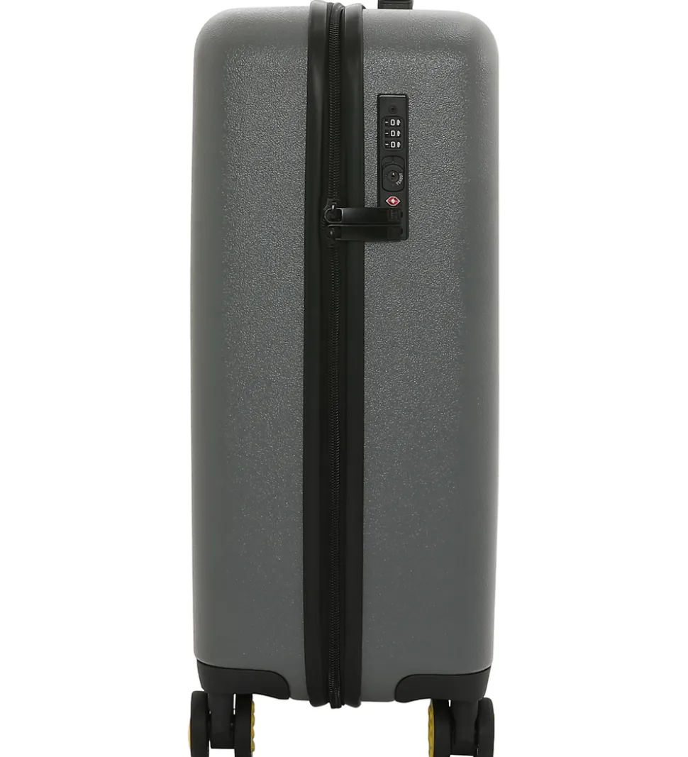 LEGO® Kuffert - Brick 2x2 - 20" - Stone Grey/Bright Yellow