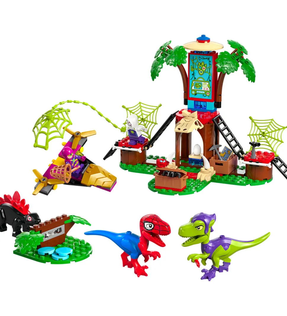 LEGO® Marvel - Spidey og Gobbys Raptorkamp v... 11200 - 143 Dele
