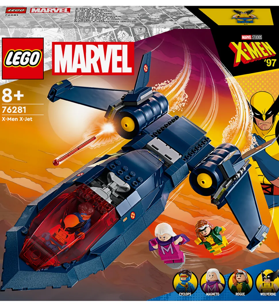 LEGO® Marvel - X-Mens X-jet 76281 - 359 Dele