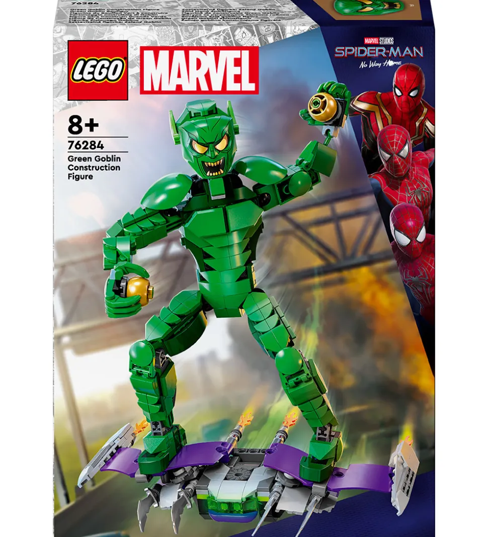 LEGO® Marvel Spider-Man - Byg selv-figur af... 76284 - 471 Dele