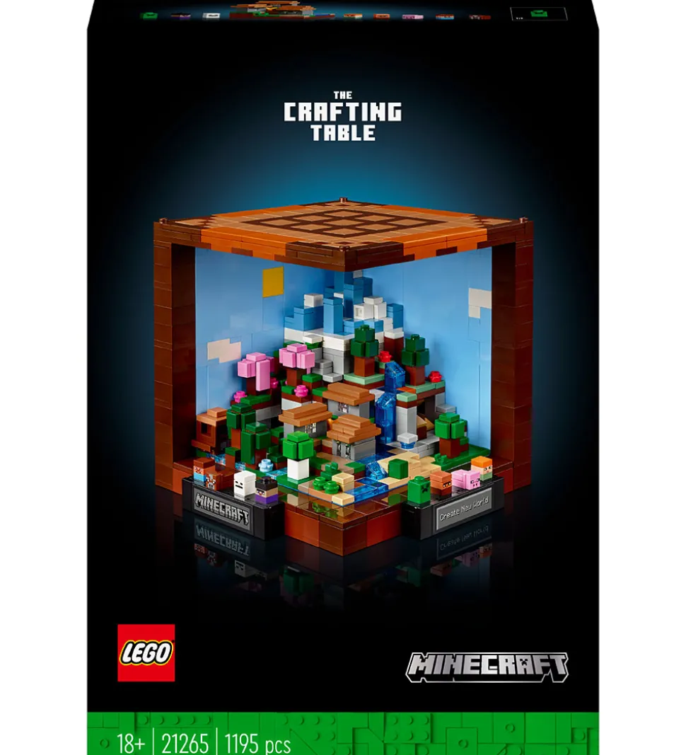 LEGO® Minecraft - Craftingbordet 21265 - 1195 Dele