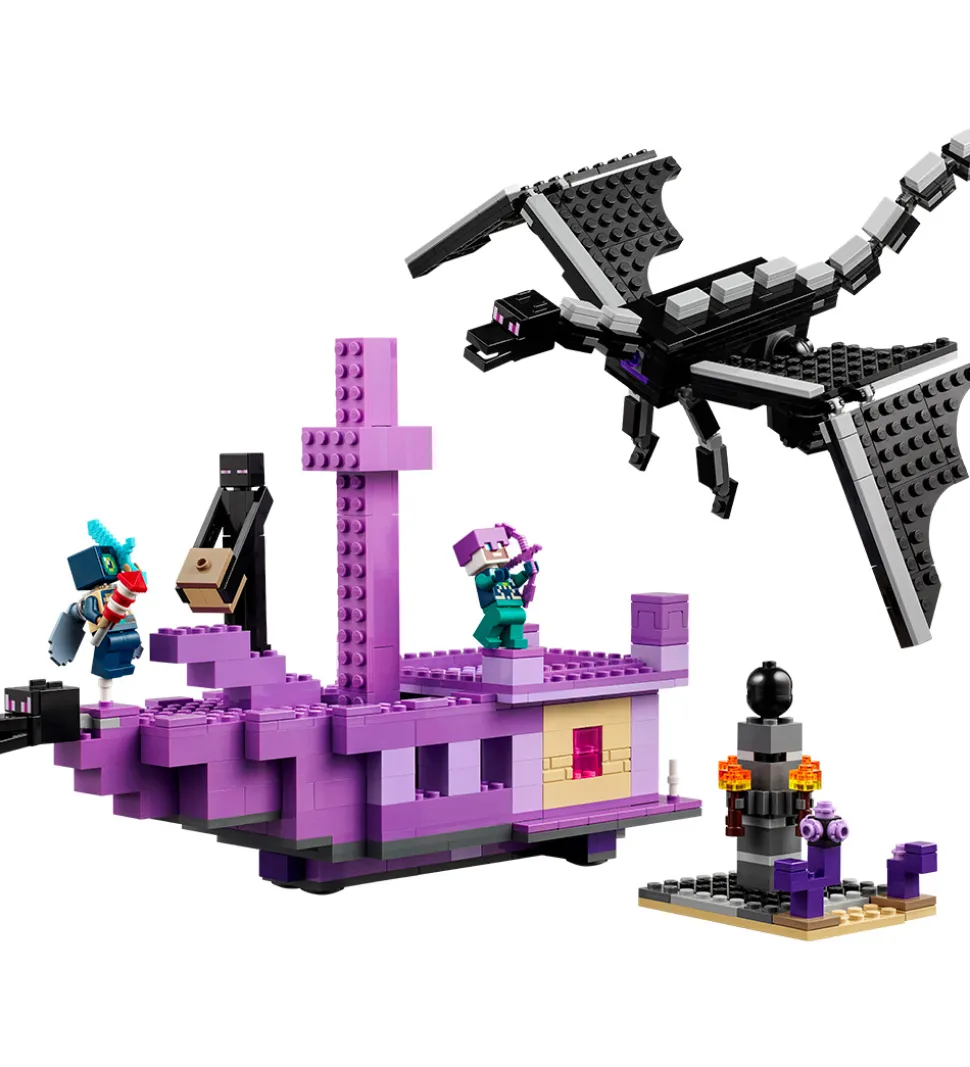 LEGO® Minecraft - Ender-dragen Og End-skibet 21264 - 657 Dele