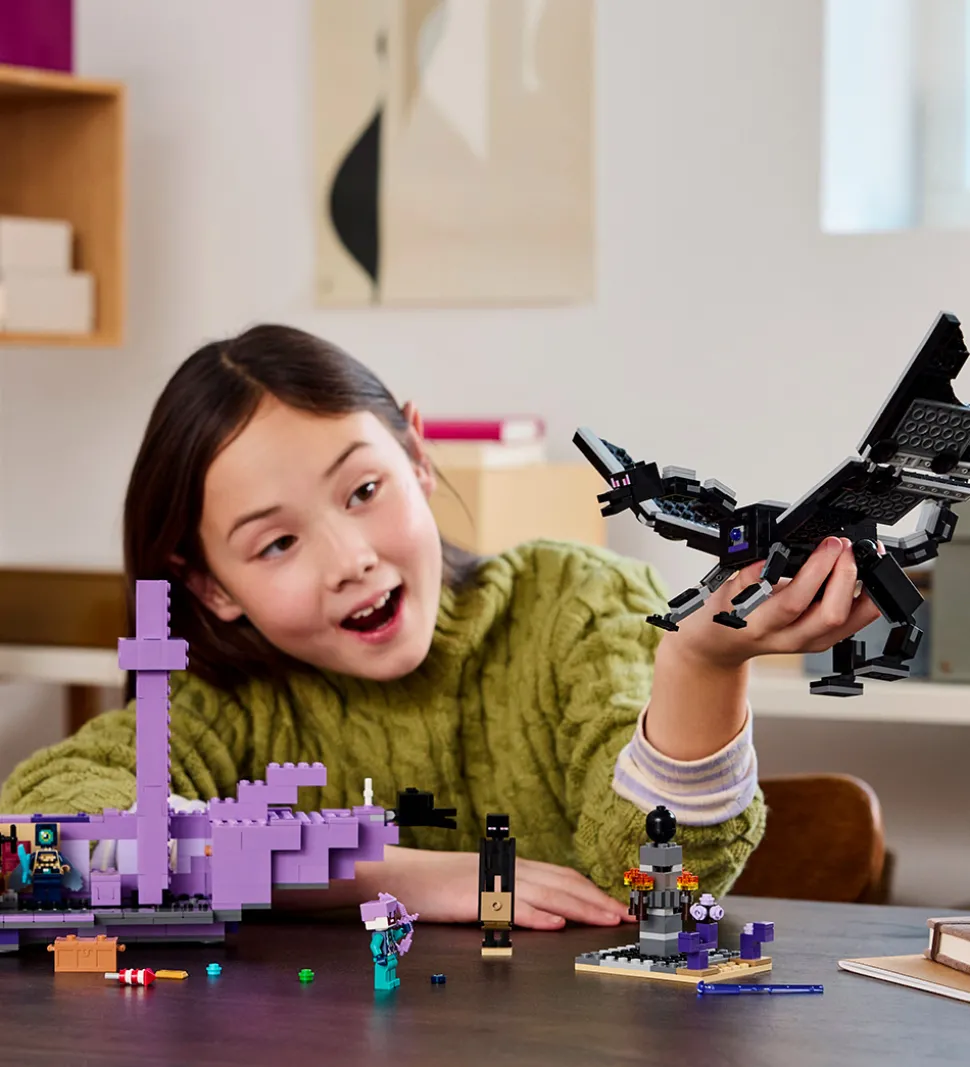 LEGO® Minecraft - Ender-dragen Og End-skibet 21264 - 657 Dele