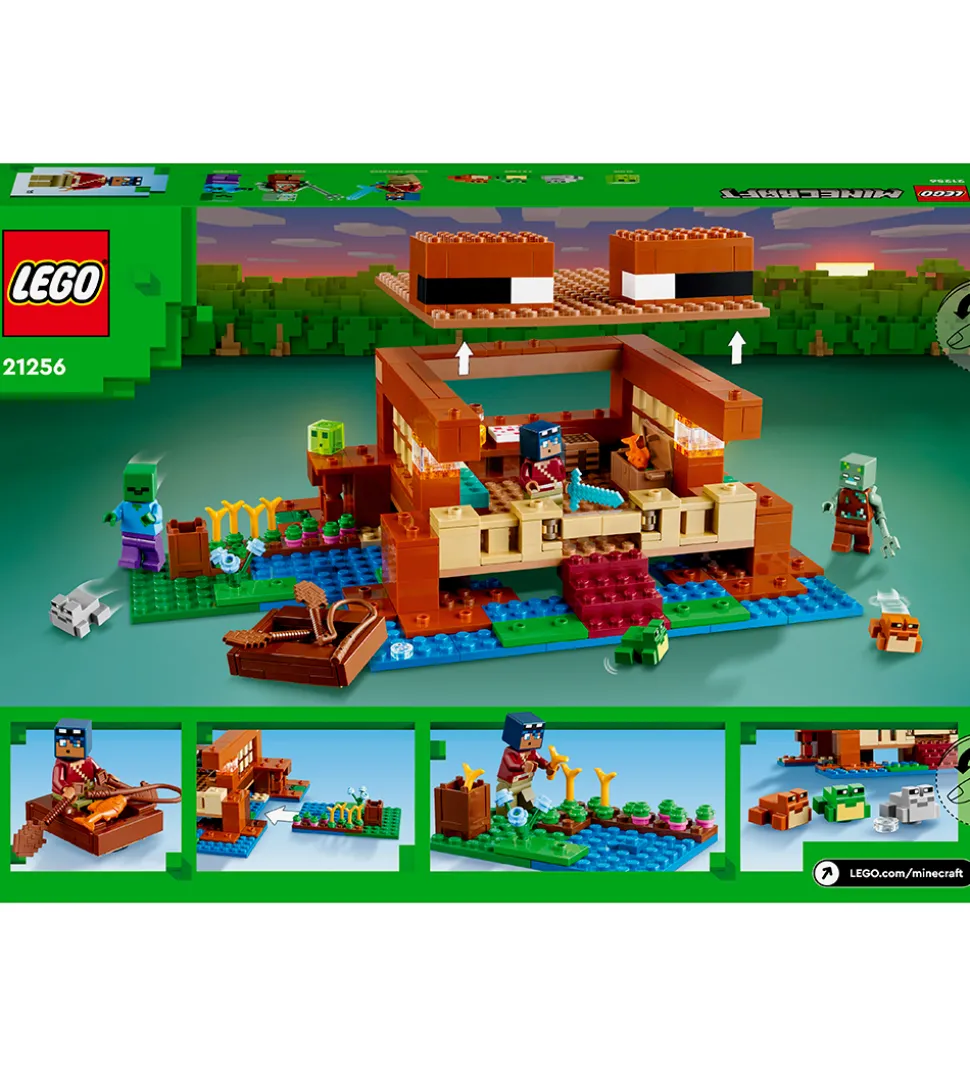LEGO® Minecraft - Frøhuset 21256 - 400 Dele