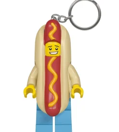 LEGO® Nøglering m. Lommelygte - LEGO® Hot Dog Man