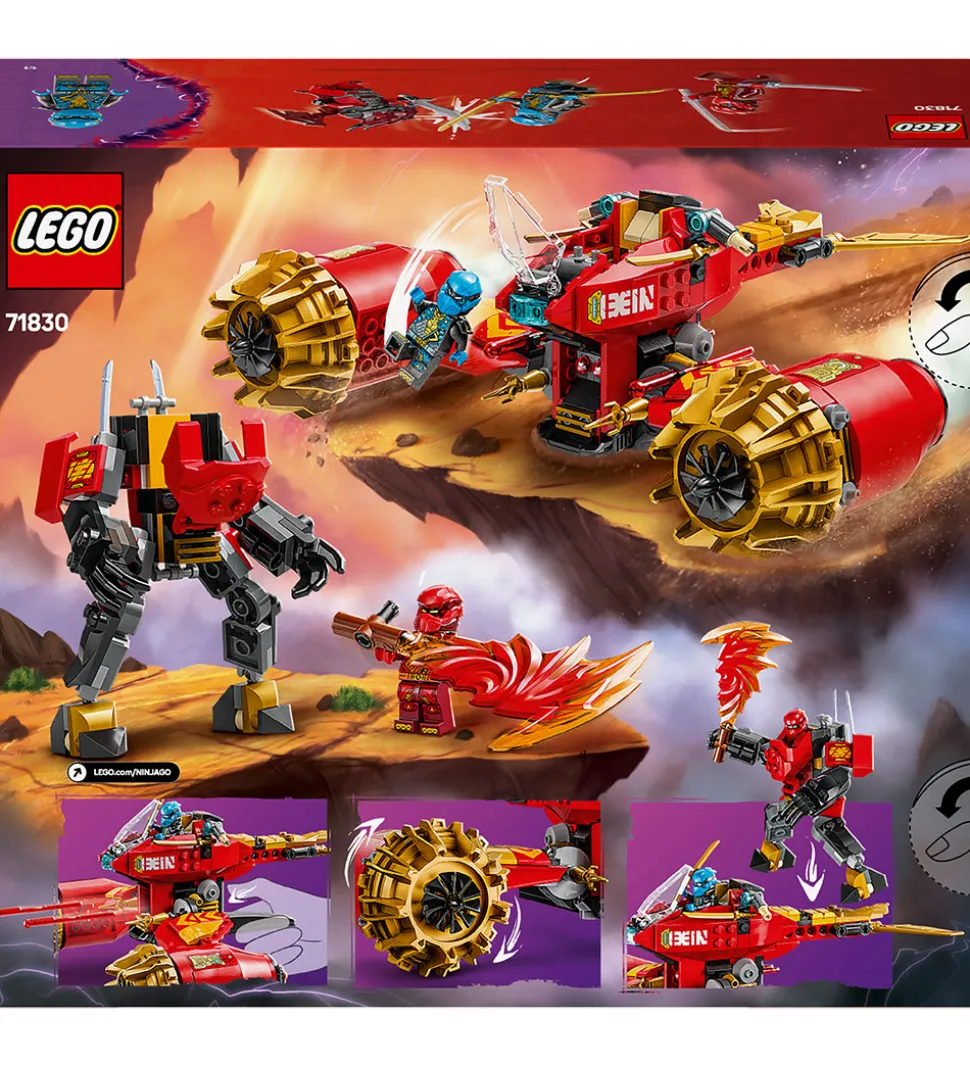 LEGO® Ninjago - Kais Storm Rider-mech 71830 - 333 Dele