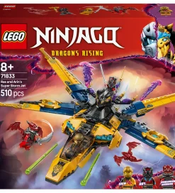 LEGO® Ninjago - Ras Og Arins Super Strom Jet 71833 - 510 Dele