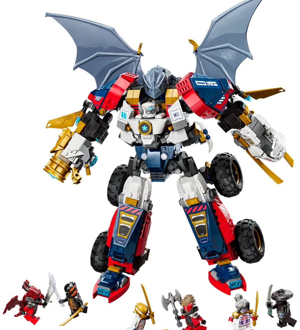 LEGO® Ninjago - Zanes Ultrakombirobot 71834 - 4-i-1 - 1187 Dele