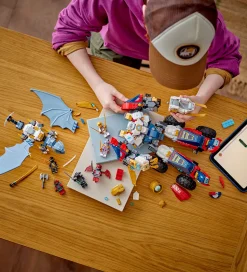 LEGO® Ninjago - Zanes Ultrakombirobot 71834 - 4-i-1 - 1187 Dele