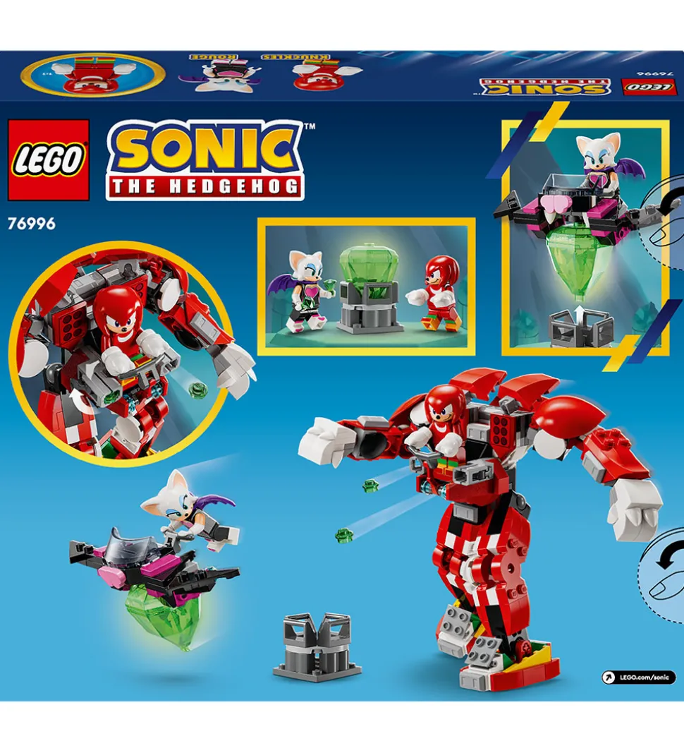 LEGO® Sonic The Hedgehog - Knuckles' Vogterrobot 76996 - 276 Del