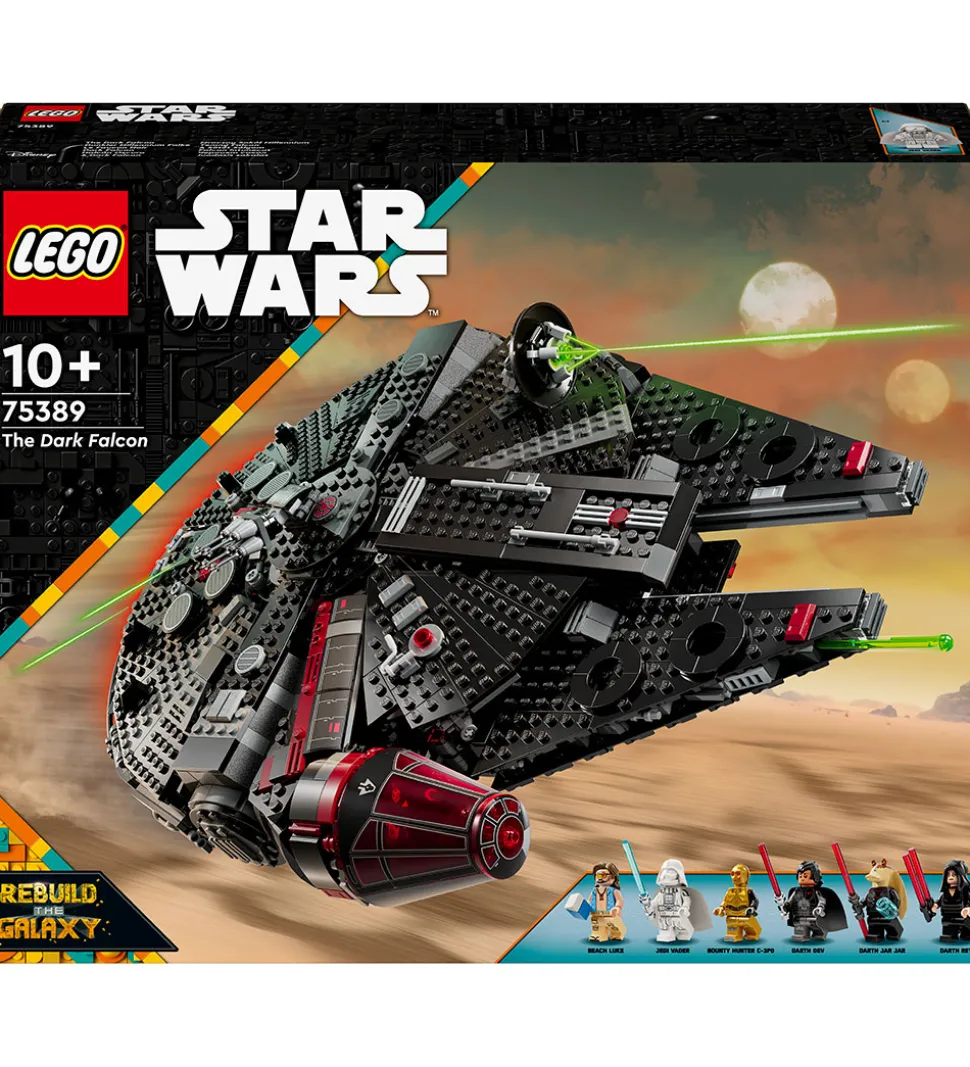 LEGO® Star Wars - Sortefalken 75389 - 1579 Dele