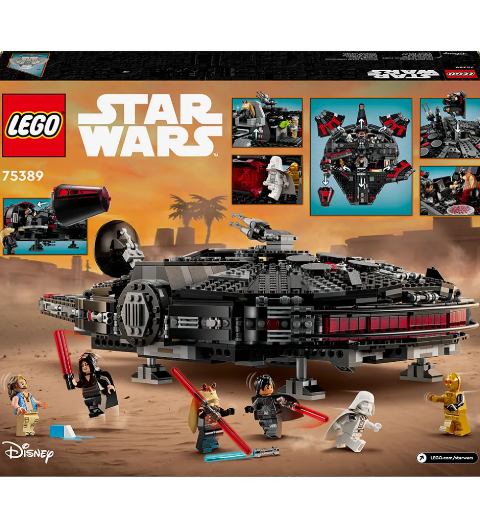 LEGO® Star Wars - Sortefalken 75389 - 1579 Dele
