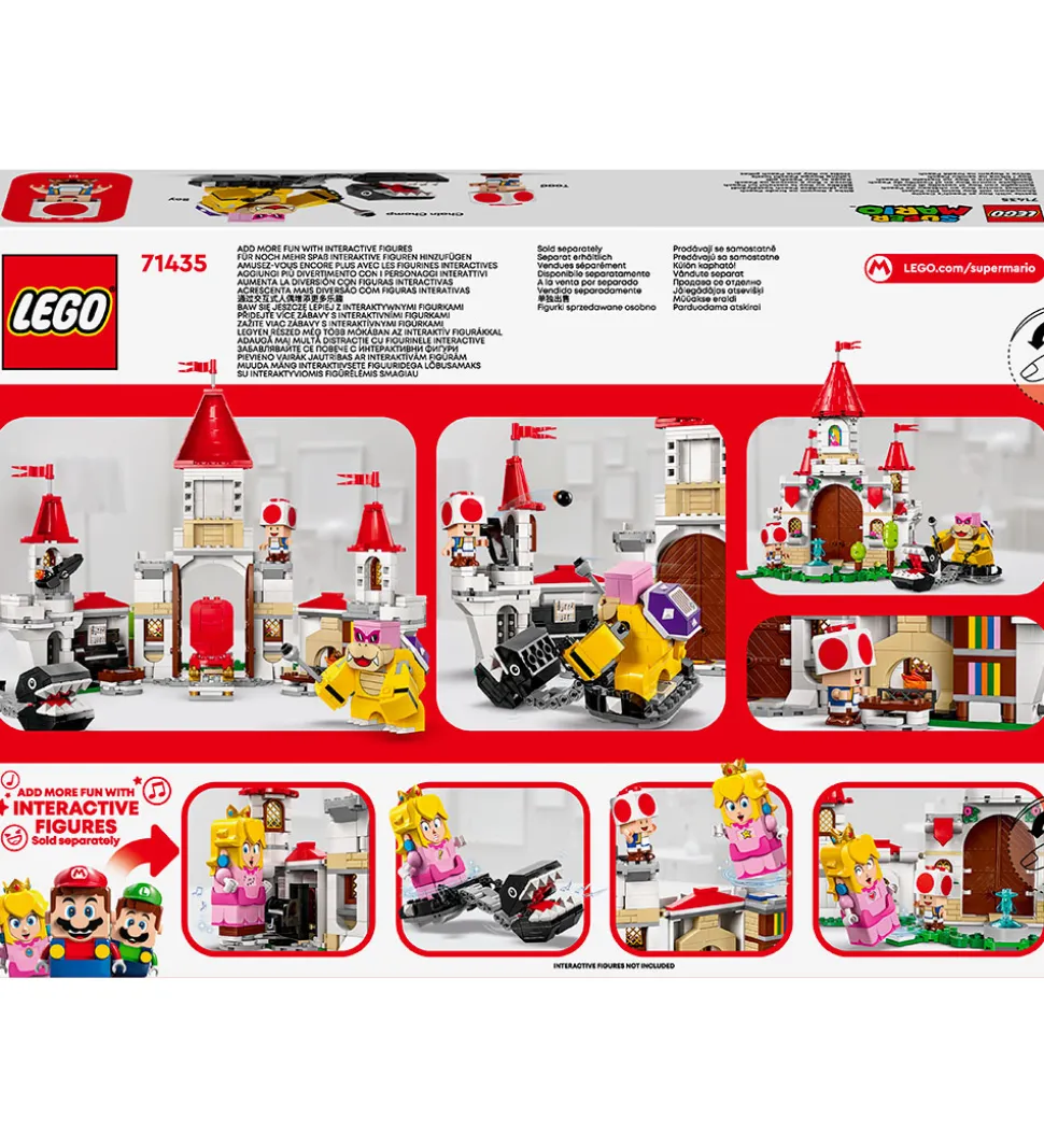 LEGO® Super Mario - Kamp Mod Roy Ved Peach'... 71435 - 738 Dele