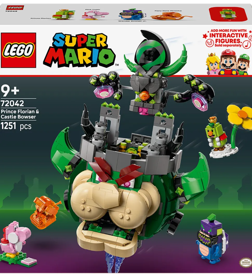 LEGO® Super Mario - Prince Florian Og Castle Bowser 72042 - 1251