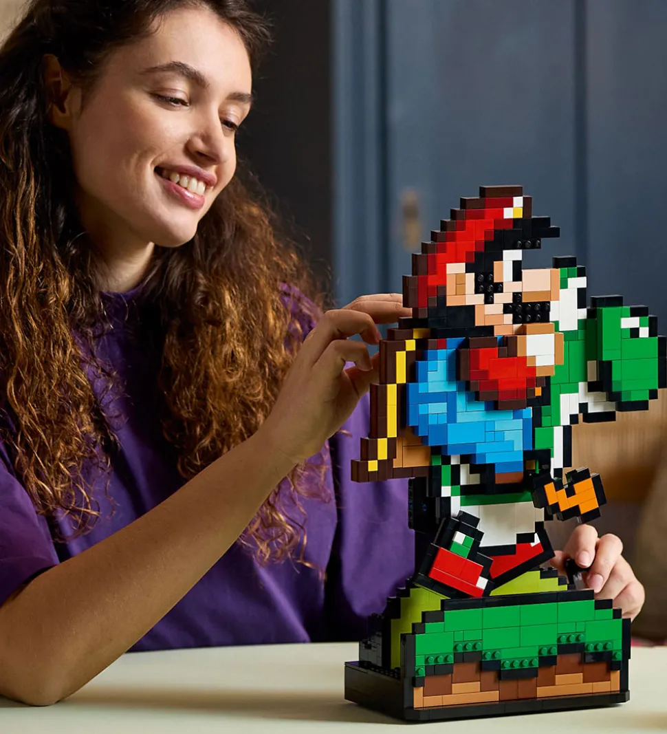 LEGO® Super Mario World: Mario og Yoshi 71438 - 1215 Dele