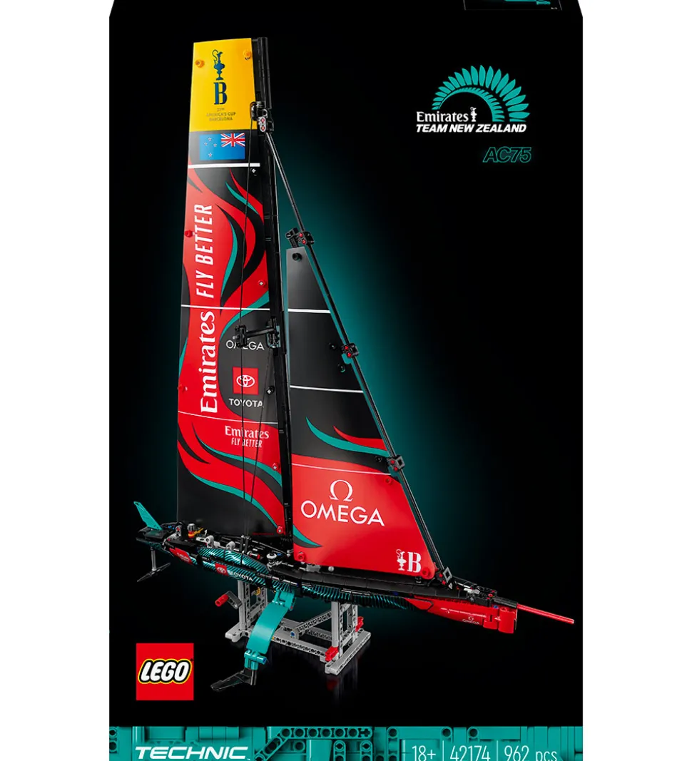 LEGO® Technic - Emirates Team New Zealand AC... 42174 - 962 Dele