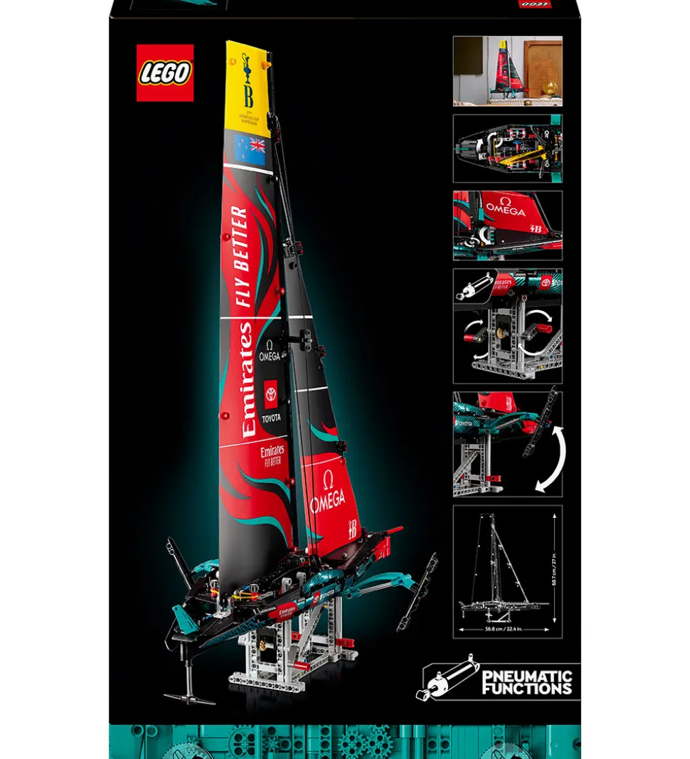 LEGO® Technic - Emirates Team New Zealand AC... 42174 - 962 Dele