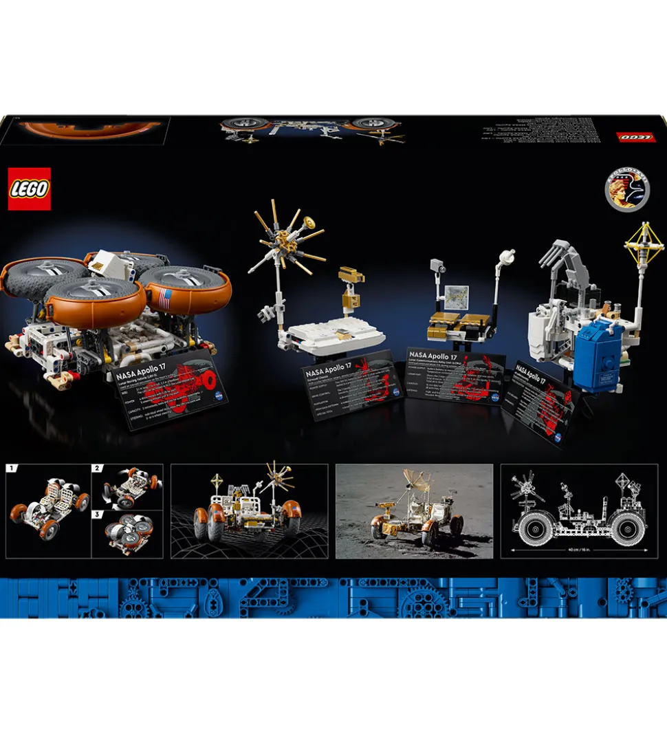 LEGO® Technic - NASA Apollo-månebil - LRV 42182 - 1913 Dele