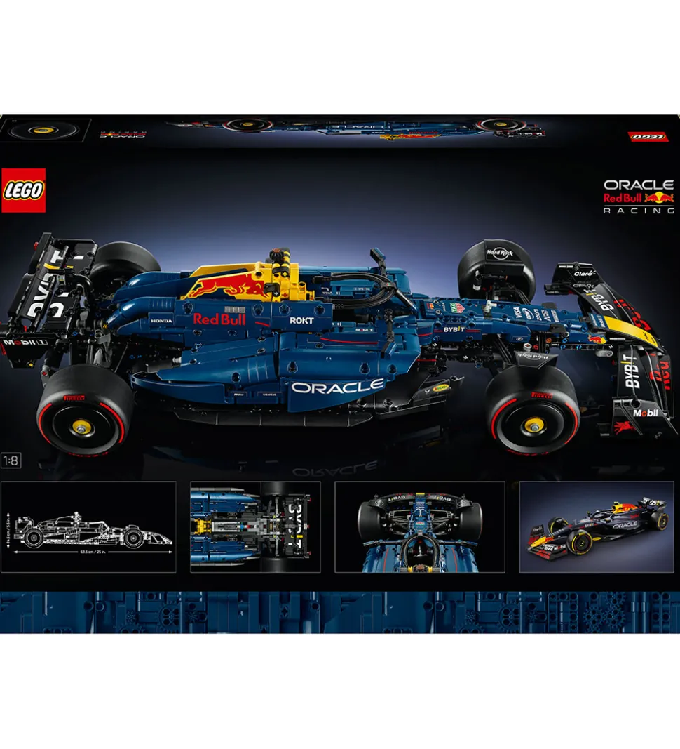 LEGO® Technic - Oracle Red Bull Racing RB20... 42206 - 1639 Dele
