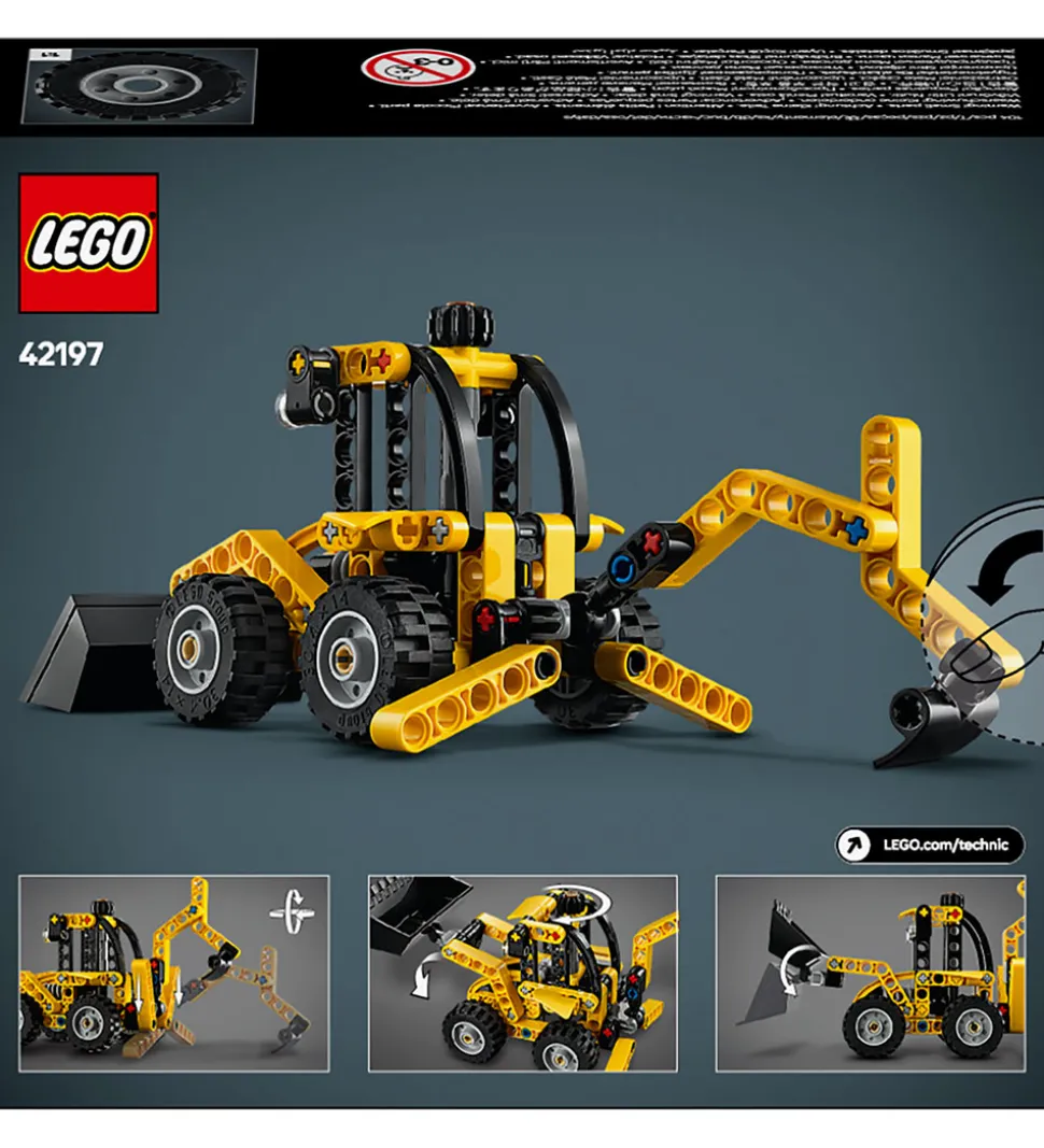 LEGO® Technic - Rendegraver 42197 - 104 Dele