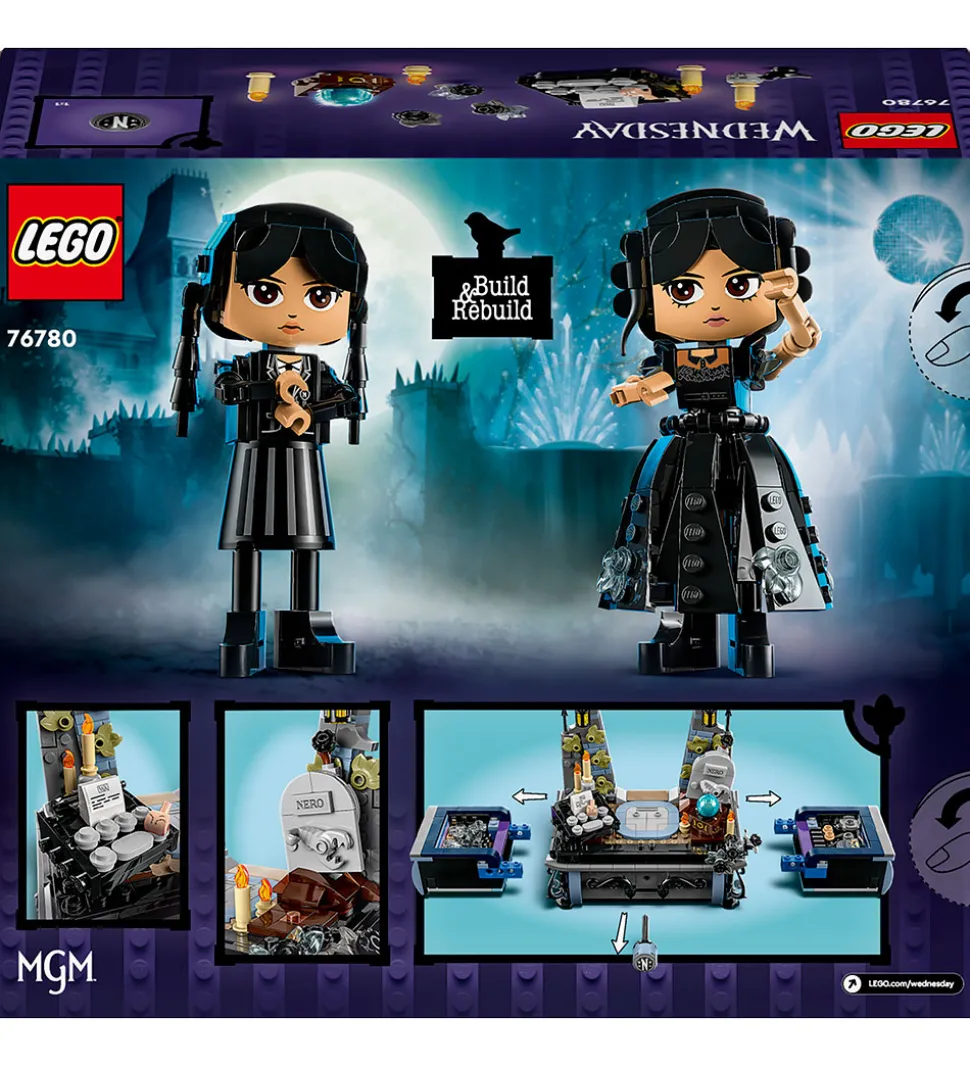 LEGO® Wednesday - Wednesday Addams-Figur - 76780 - 702 Dele