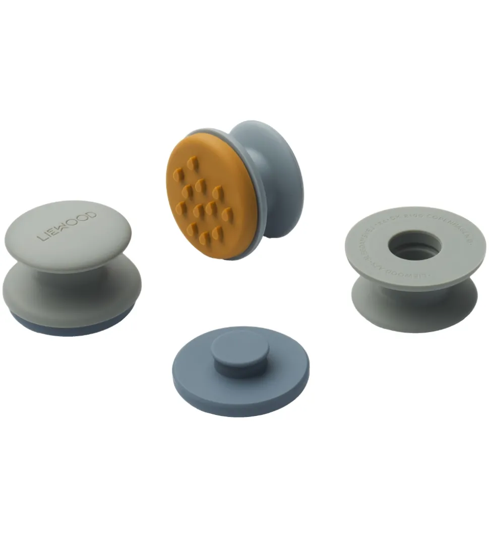 Liewood Stempler - Silikone - 12-pak - Earl - Blue Multi Mix