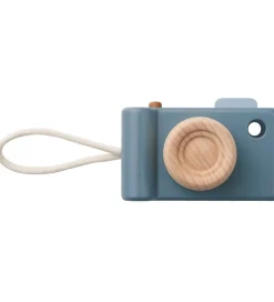 Liewood Trælegetøj - Kamera - Michael - Whale Blue Multi Mix